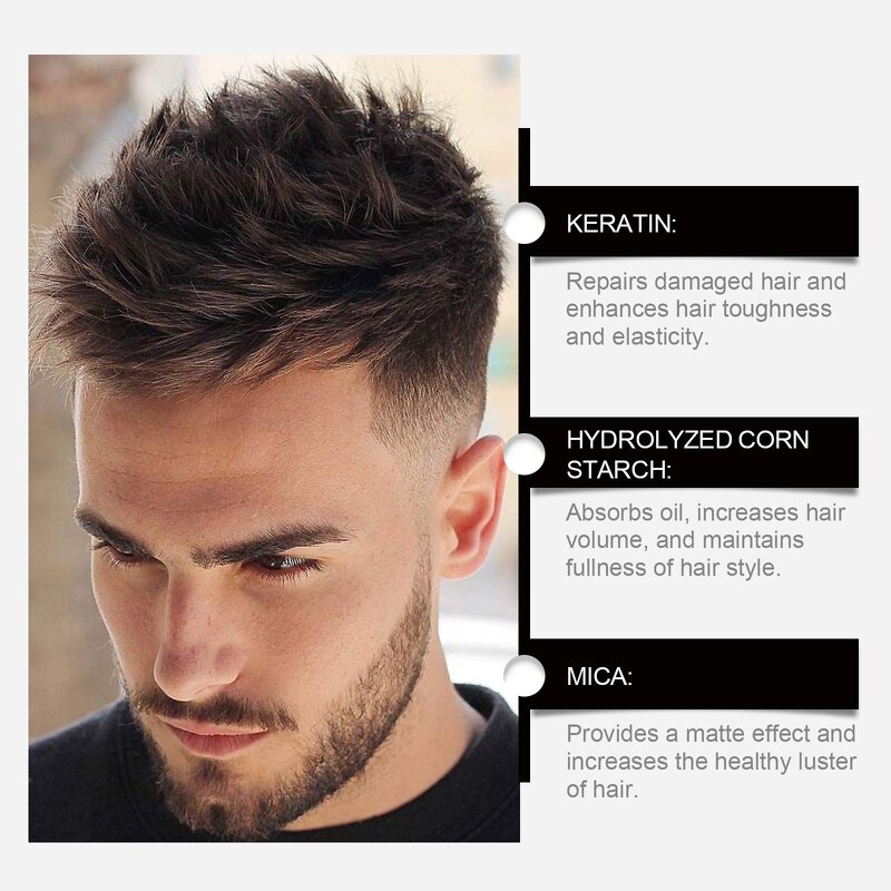 Hair Powder Manufacturer - Private Label Hair Roots Fluffy Styling Oil-control Barber Texture