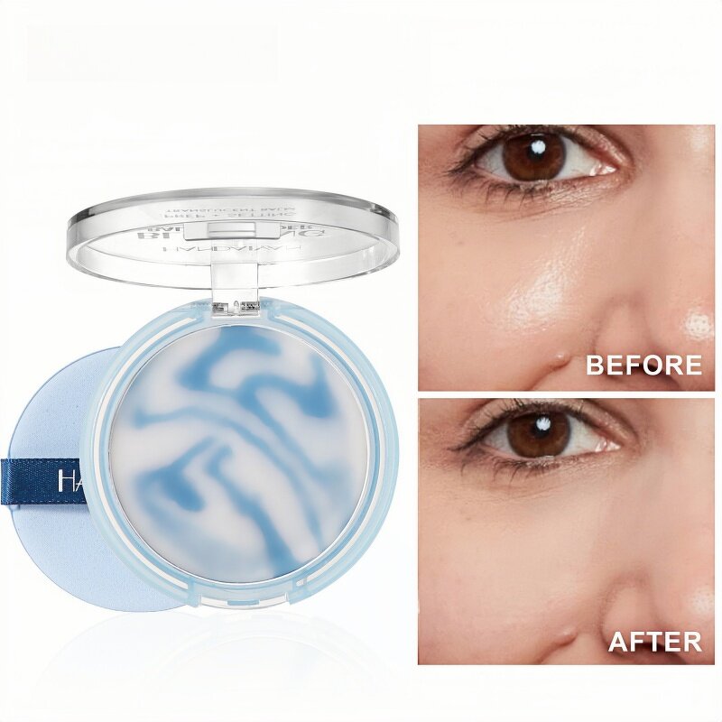 Powder Cake Manufacturer - Handaiyan 5-color Makeup Control Oil Sweat-proof Oil-controllasting Fixed