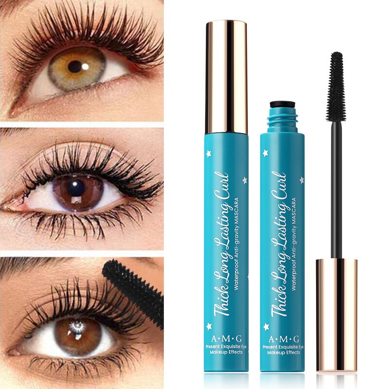 Mascara Manufacturer - Private Label 4D Silk Fiber Waterproof Herbal Long-lasting Extra Volume Curling