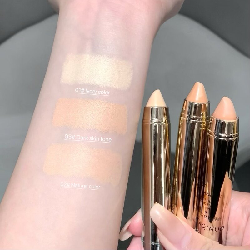 Concealer Stick Manufacturer - Shaqinuo Natural Three-dimensional Covering Dark Circles Acne Scars and Spot