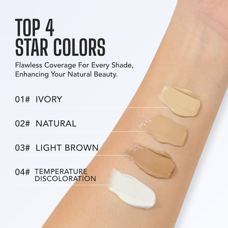 Liquid Foundation Manufacturer - OCHEAL Whitening Sunscreen Waterproof Long Lasting Light Matte Oil Control