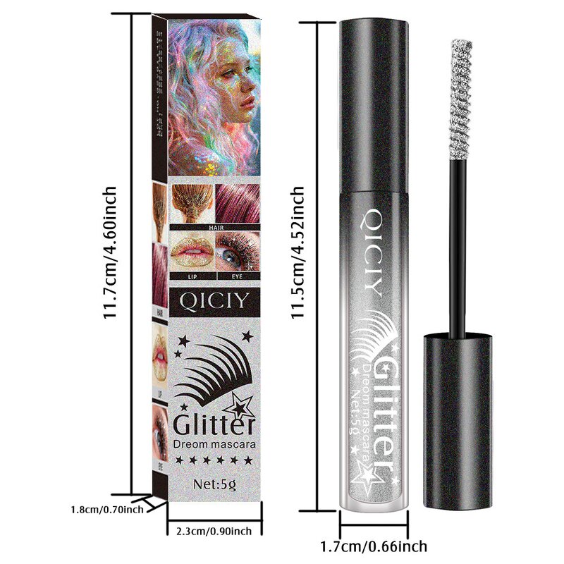 Eyelash Mascara Manufacturer - Sparkling Shimmer Long Lasting for Eyeshadow and Highlighter Pearlescent