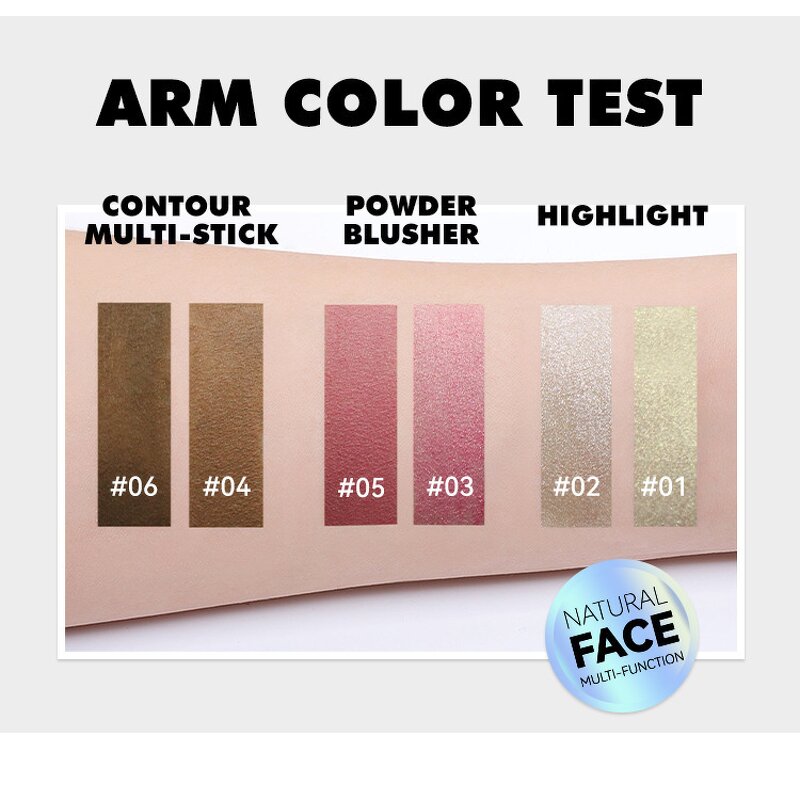 Contour Cream Manufacturer - New Arrival Wholesale 6 Colors Waterproof Long Wear Highlight Shading Customize