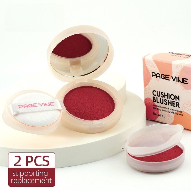 Cushion Blush Manufacturer - Sweet Color Air Private Label 6 Colors High Pigment Moisturizing Matte Velvet