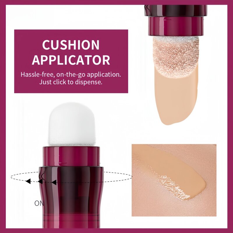 Concealer Manufacturer - Ushas 12-color J1 Cream Makeup Sponge Head Long-lasting Natural Waterproof