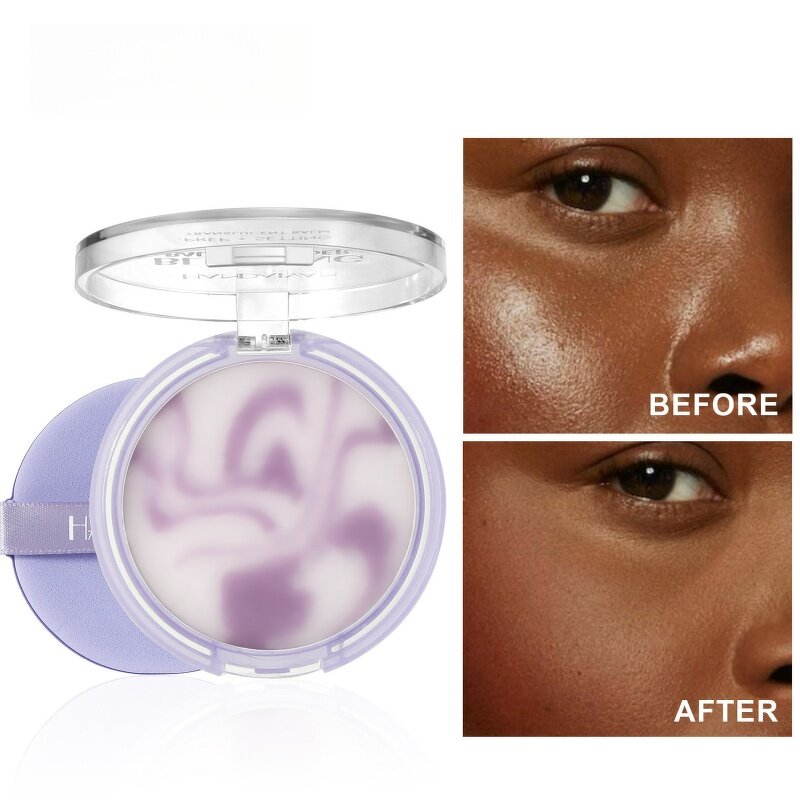 Powder Cake Manufacturer - Handaiyan 5-color Makeup Control Oil Sweat-proof Oil-controllasting Fixed