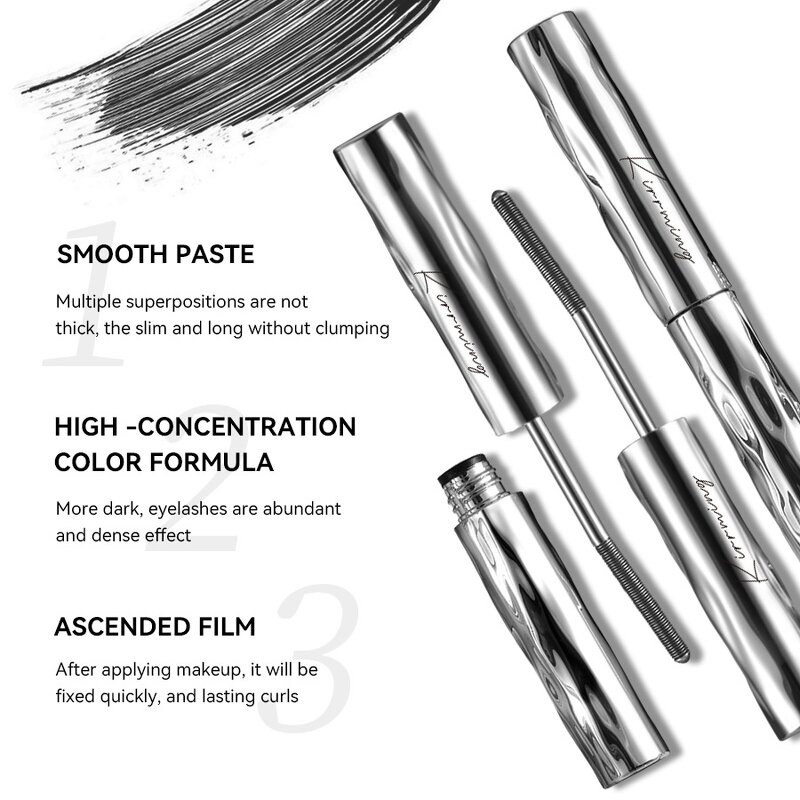 Mascara Manufacturer - Small Silver Stick Waterproof Natural Long-lasting Primer Long Curling Not Smudge