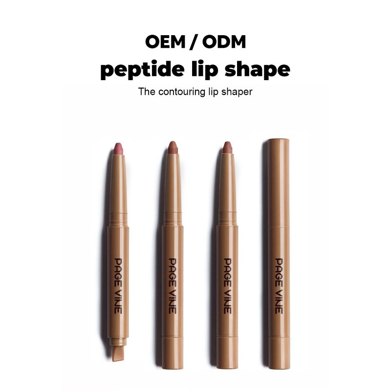 Lip Liner Manufacturer - OEM/ODM Makeup Peptide Volume Contouring Plump Lip Shaper Custom Retractable Vegan