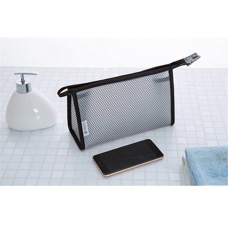 Makeup Bag Manufacturer - China Supplier Eva Mesh Pouch Customized Cosmetic Toiletries