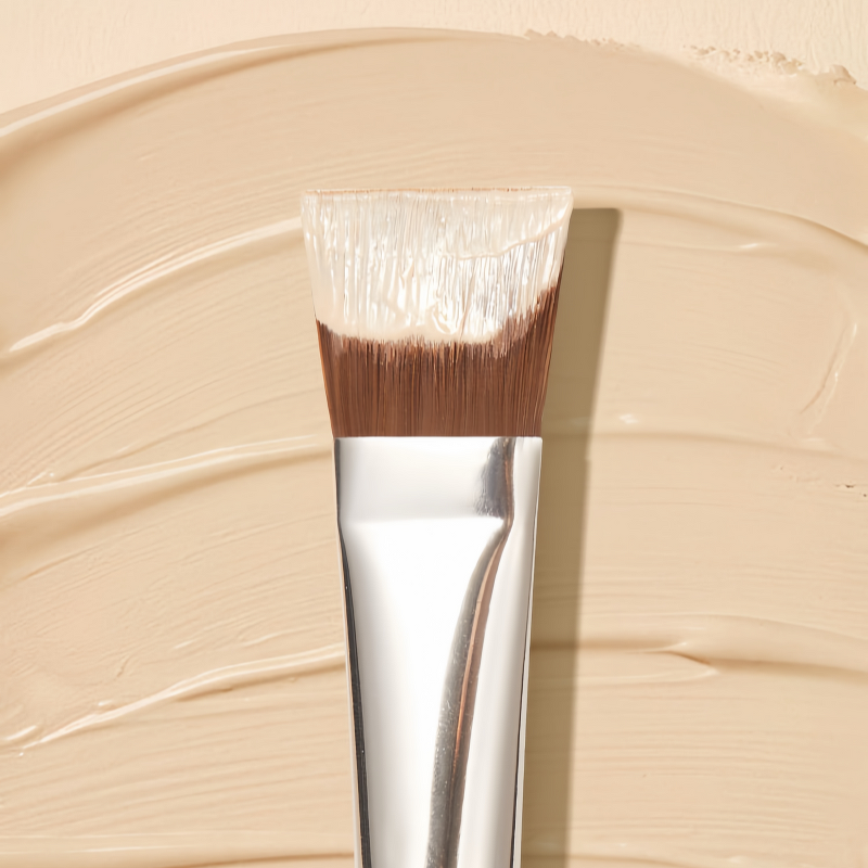 Foundation Brush Manufacturer - Flat Top for Liquid Cream Face Mask Premium Soft Synthetic Contour