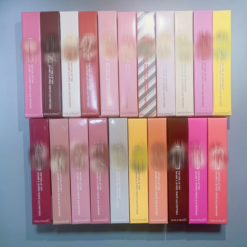 Lip Gloss Manufacturer - 21 Colors Hot Selling Long-lasting Moisturizing Multi-color Liquid Peptide