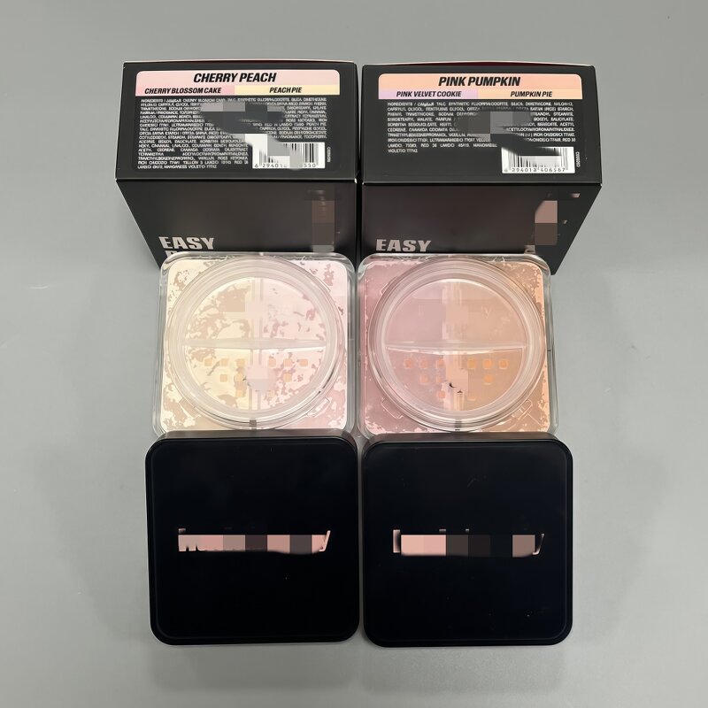 Loose Powder Manufacturer - Dual Colors Easy Bake Smoothing Waterproof Setting Foundation