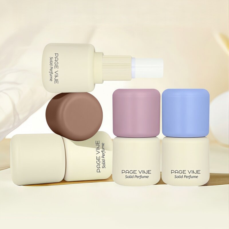 Solid Perfume Manufacturer - PAGE VINE Eco-Friendly Woody Scent Cream Long-Lasting Fragrance Fresh Portable