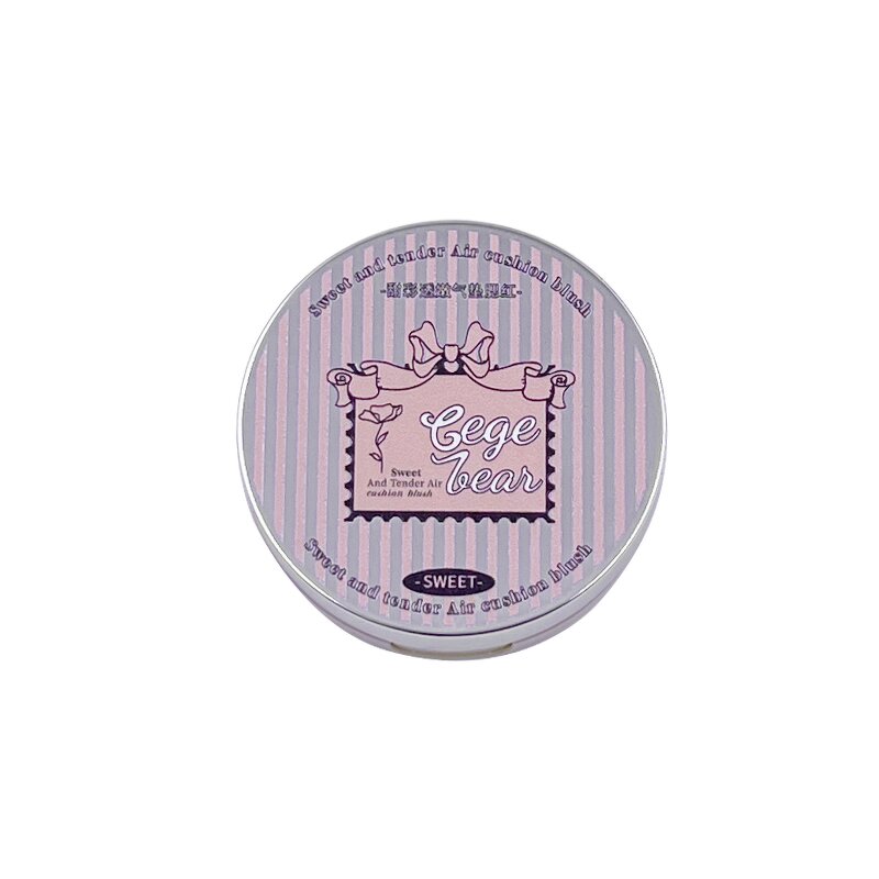 Liquid Blush Manufacturer - Cushion for Cheeks With Mirror Natural & Elegant Gege Bear Cream Silky