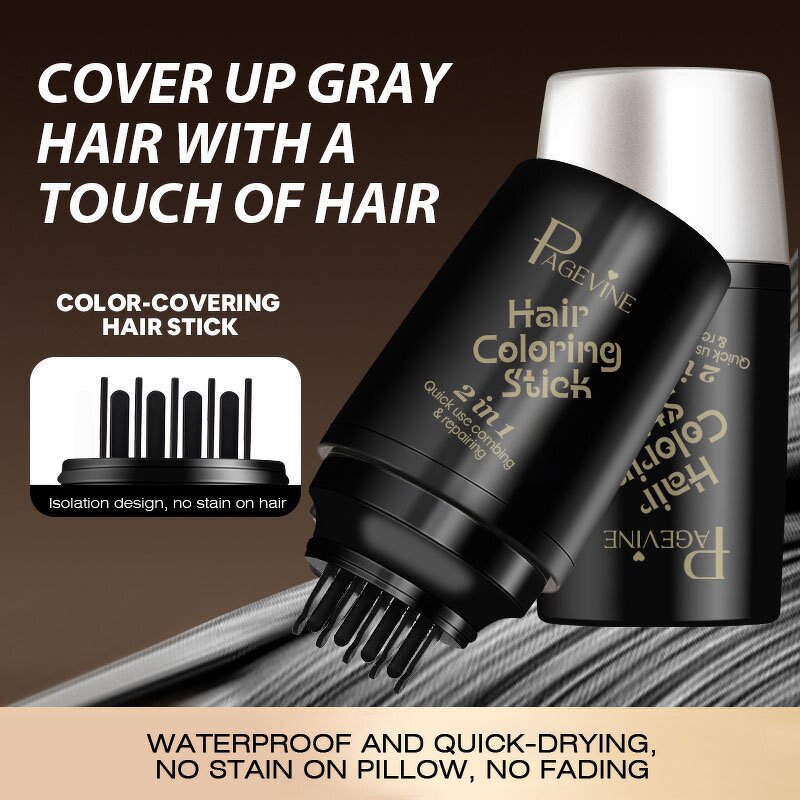 Hair Loss Concealer Manufacturer - Natural Waterproof Long-lasting Hairline Shadow Pigment Covering Gray Hair