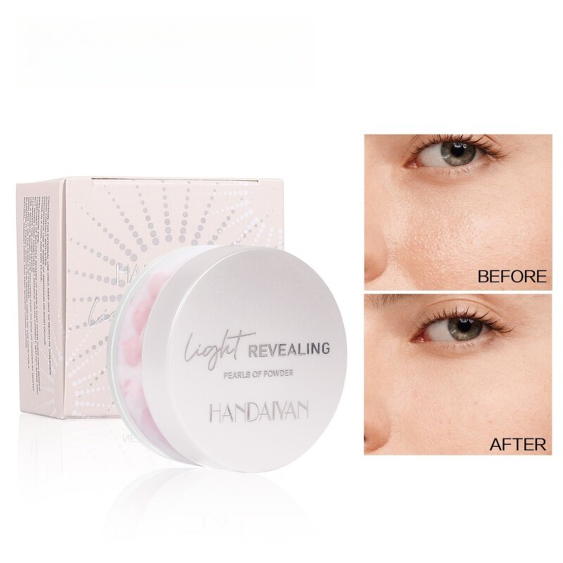 Setting Powder Manufacturer - PAGEWINE Korean Luminous Pearls Pressed Waterproof Oil Control Dark Whitening