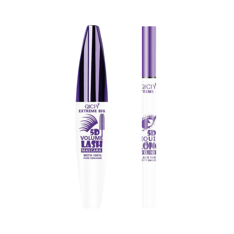 Eyelash Mascara Manufacturer - Wholesale Vegan Mineral 4D Fiber Waterproof Long-lasting Natural for QICIY