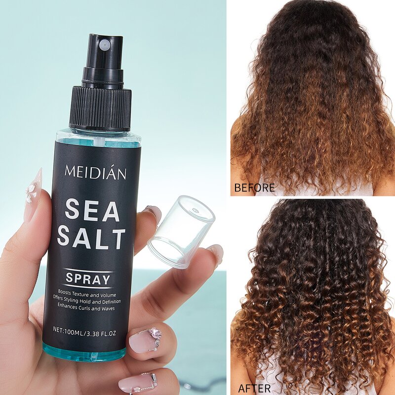 Hair Styling Spray Manufacturer - Private Label Fluffy Volumizing Curly Texturizing Moisturizing Sea Salt for Hair