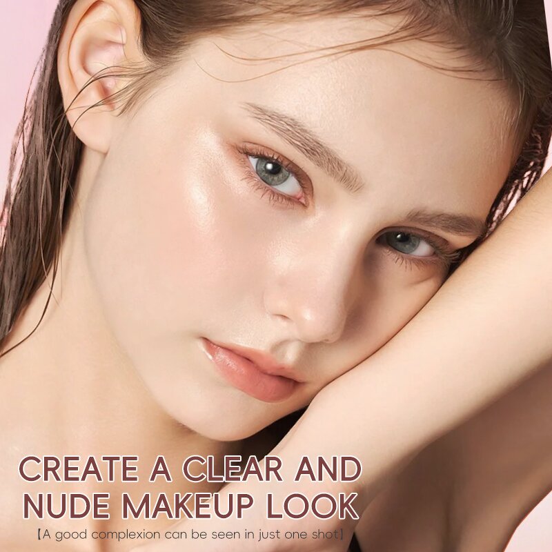 Pressed Powder Manufacturer - 2 Colors Long Lasting Mineral Matte Dark Skin Waterproof Oil-Control Blush Contour