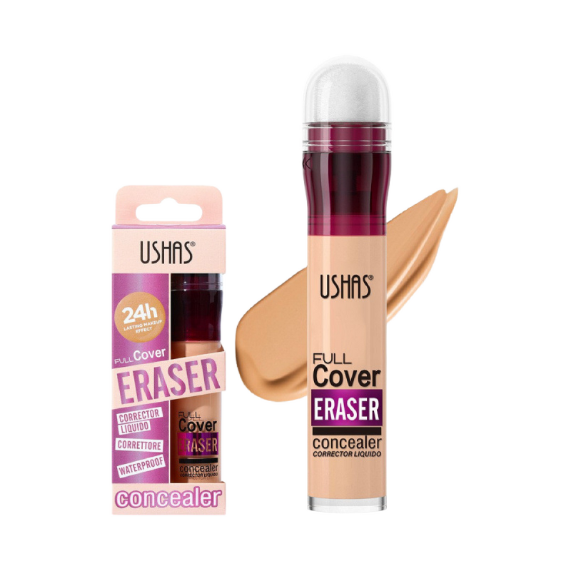 Concealer Manufacturer - Ushas 12-color J1 Cream Makeup Sponge Head Long-lasting Natural Waterproof