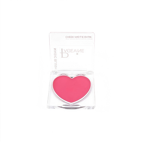 Blush Palette Manufacturer - Custom Private Label Pink Heart High Pigmented Waterproof Powder