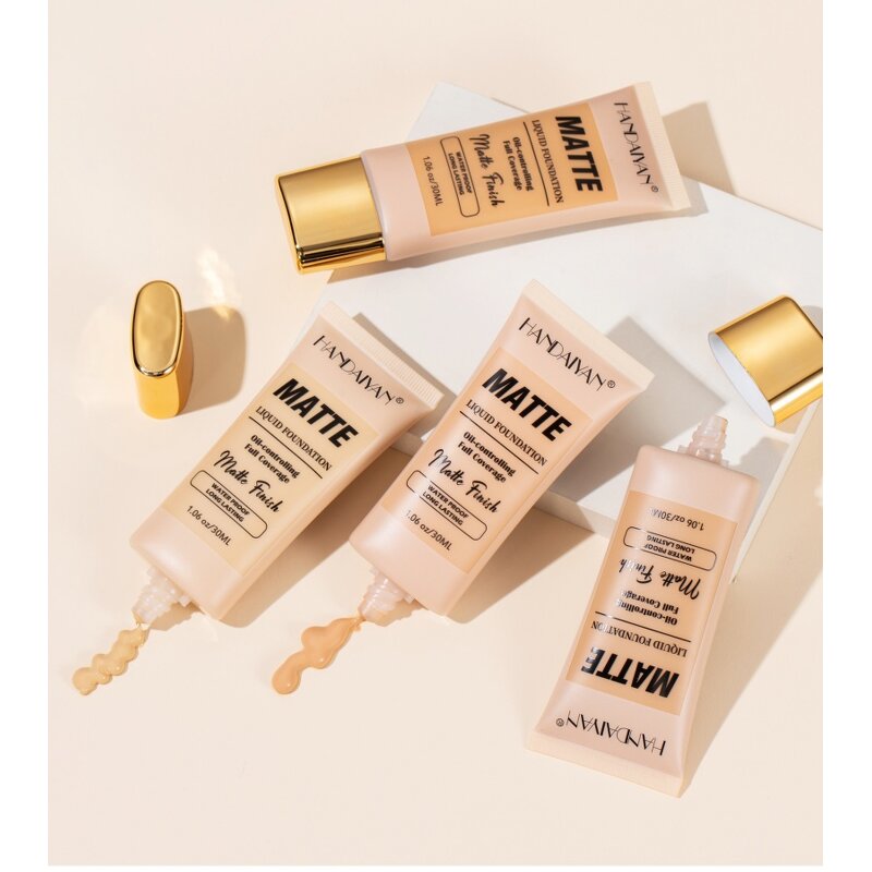 Liquid Foundation Manufacturer - Handaiyan Whitening Concealer SPF50 24H Long Lasting Matte-wear for Dark Skin 30ml