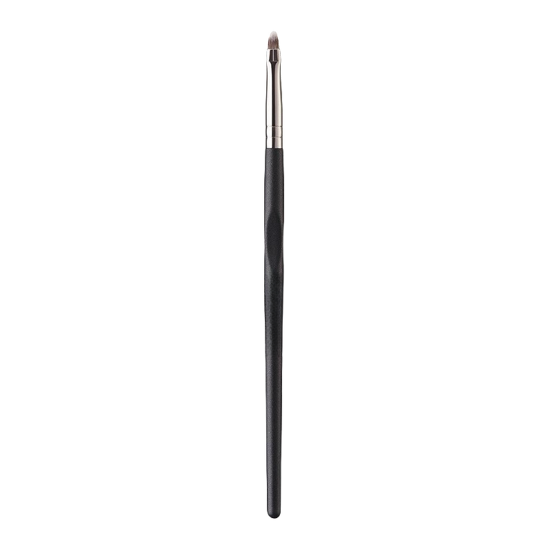 Eyeliner Brush Manufacturer - Fine Angled Precision Gel Synthetic Bristles Plastic Handle Ultra Thin Slanted