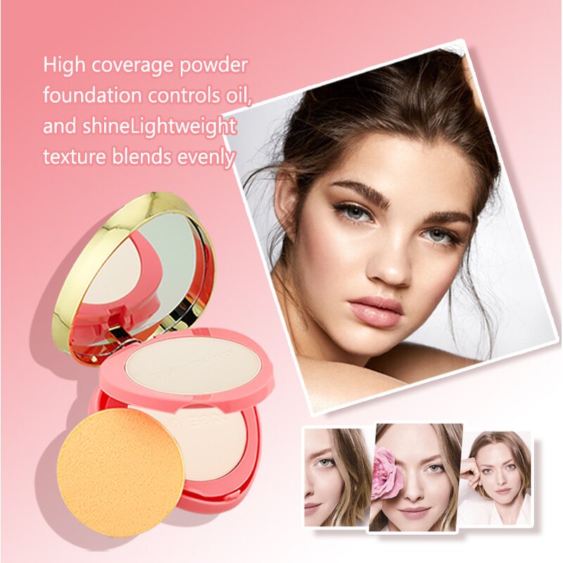 Pressed Powder Manufacturer - Factory Direct Sell Whitening Oil-control Waterproof Makeup Setting