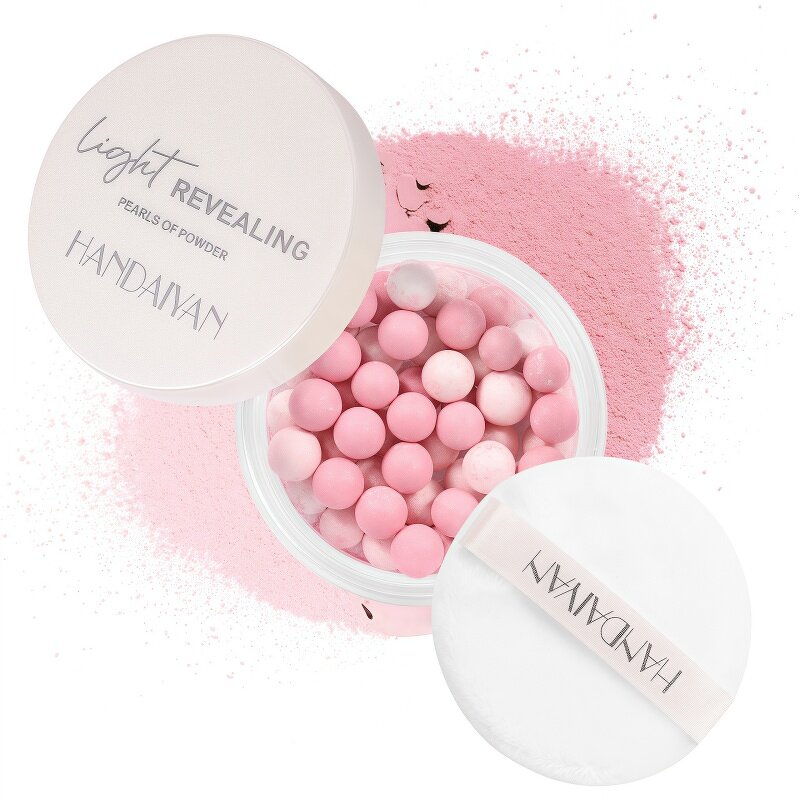 Setting Powder Manufacturer - PAGEWINE Korean Luminous Pearls Pressed Waterproof Oil Control Dark Whitening