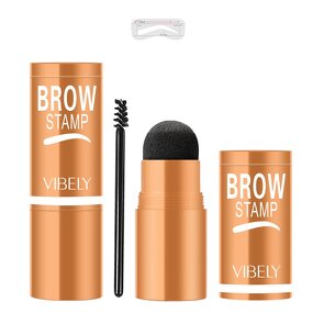 Eyebrow Powder Kit Manufacturer - Waterproof Vegan Brown Tinted Enhance 10 Brow Shapes Long Lasting Mineral