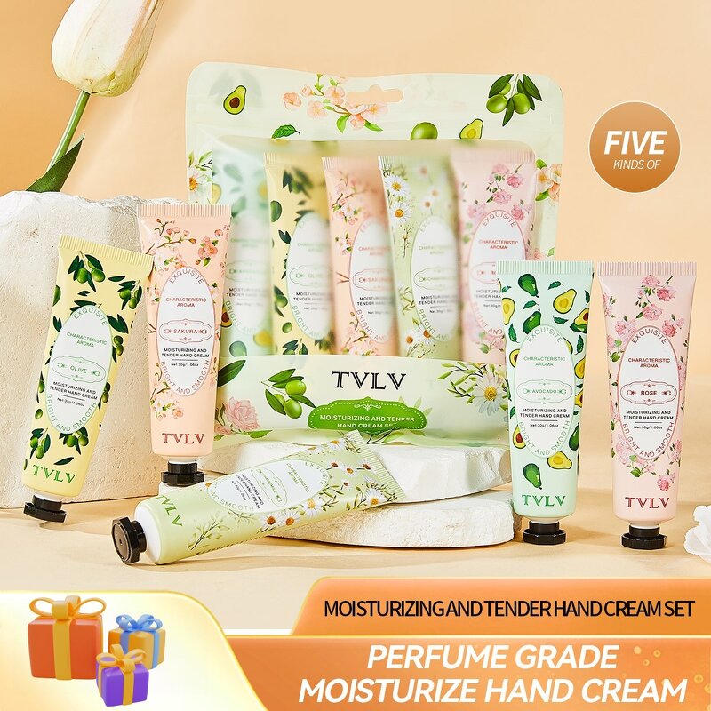Hand Cream Manufacturer - Popular Natural Organic Fruit Anti Aging Moisturizing Mini for Dry Skin