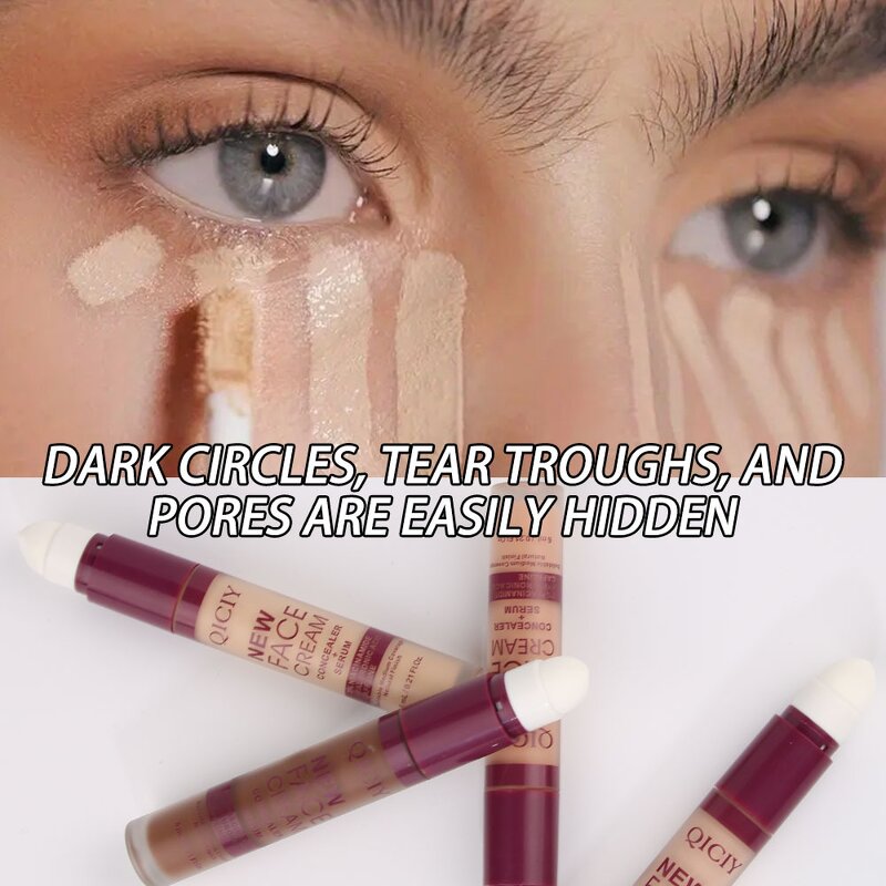 Concealer Manufacturer - 2 in 1 Waterproof Women Natural Face Long-lasting Private Label High Covering