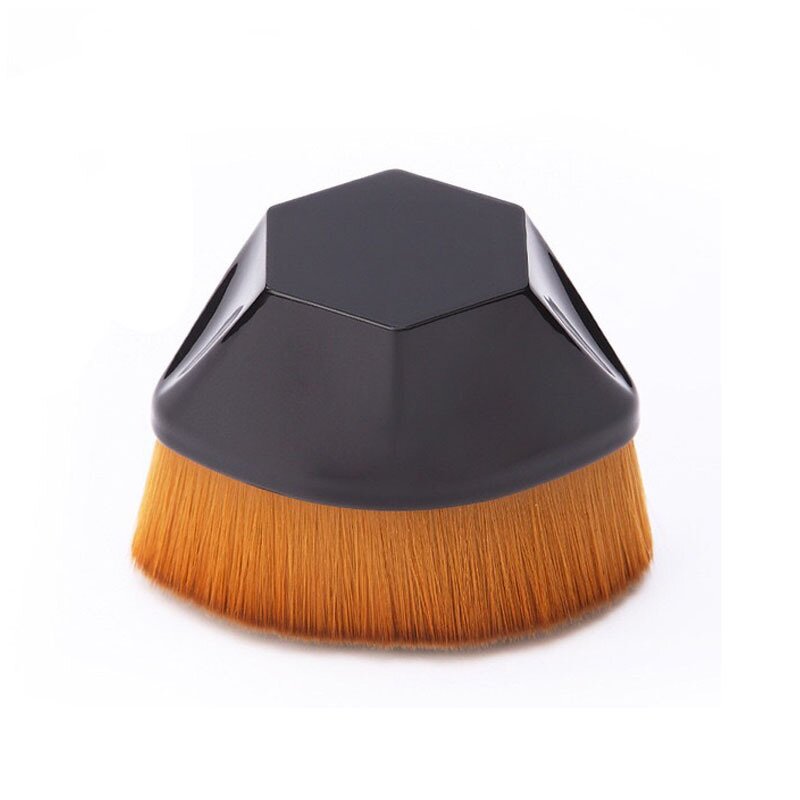 Foundation Brush Manufacturer - 2024 New Flat Top Kabuki Hexagon Face Blush Liquid Powder Blending with Case