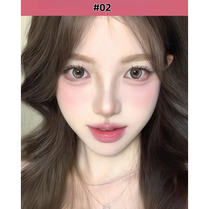 Lip Gloss Manufacturer - Daimanpu Clear Oxygen Mirror Jelly Bow Milk Tea Colored Waterproof 6 Colors