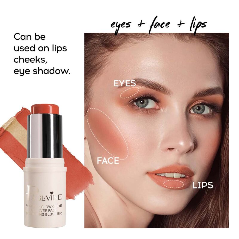 Sunscreen Blush Stick Manufacturer - Vegan Herbal Cute Korean Waterproof for Face Custom Logo