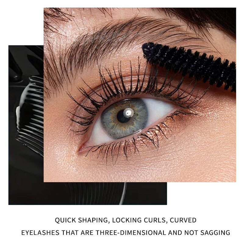 Mascara Manufacturer - Custom Logo Factory Dual Ended Waterproof Long Lasting Thick Curling 2 in 1