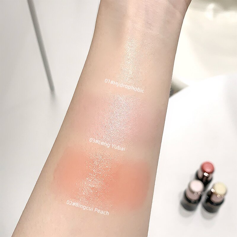 Highlight Blush Contour Stick Manufacturer - Gegebear ODM Multi-use Water Light Sensation Natural Brightening