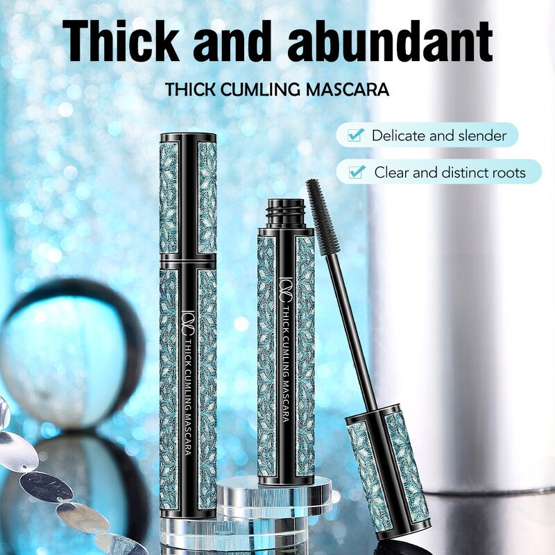 Eyelash Mascara Manufacturer - OEM Customizable In-stock Waterproof Smudge-proof Volumizing 4D Silk Fiber