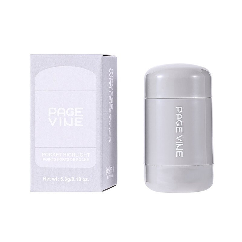 Blush Stick Manufacturer - Page Vine Pocket Four-color Lip and Cheek Glow Stick Highlights Natural