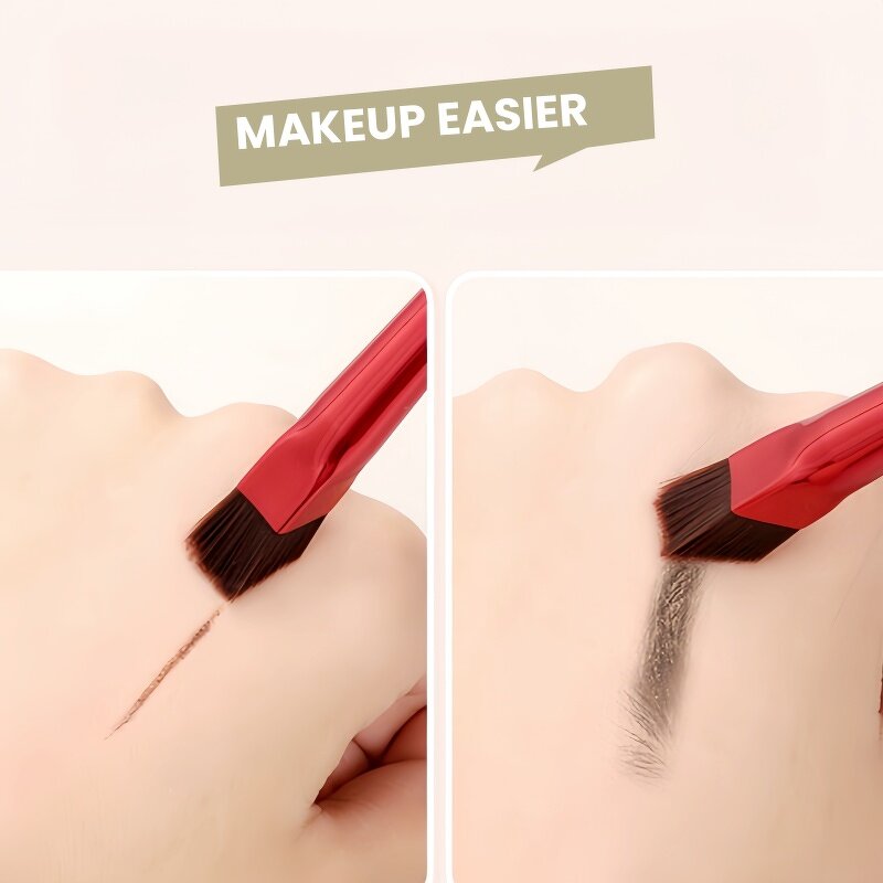 Eyeliner Brush Manufacturer - Multi-Function Eye Brow Contour Concealer & Lip Balm Ultra Thin Angled