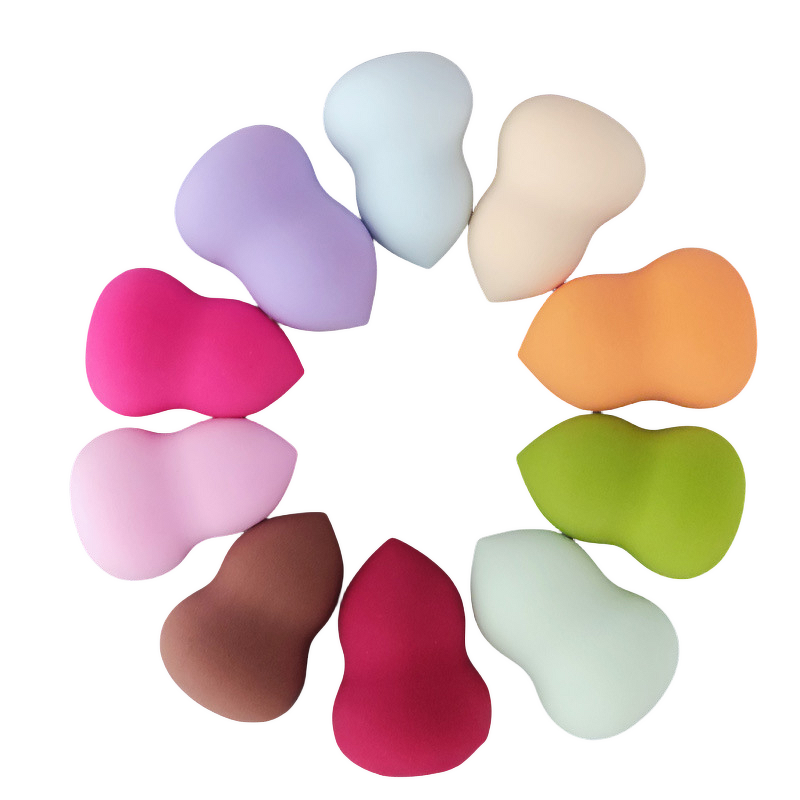 Makeup Sponge Manufacturer - Wholesale Customized Color Latex-free Washable Waterdrop Shape Powder Puff