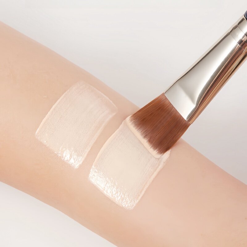 Foundation Brush Manufacturer - Flat Top for Liquid Cream Face Mask Premium Soft Synthetic Contour