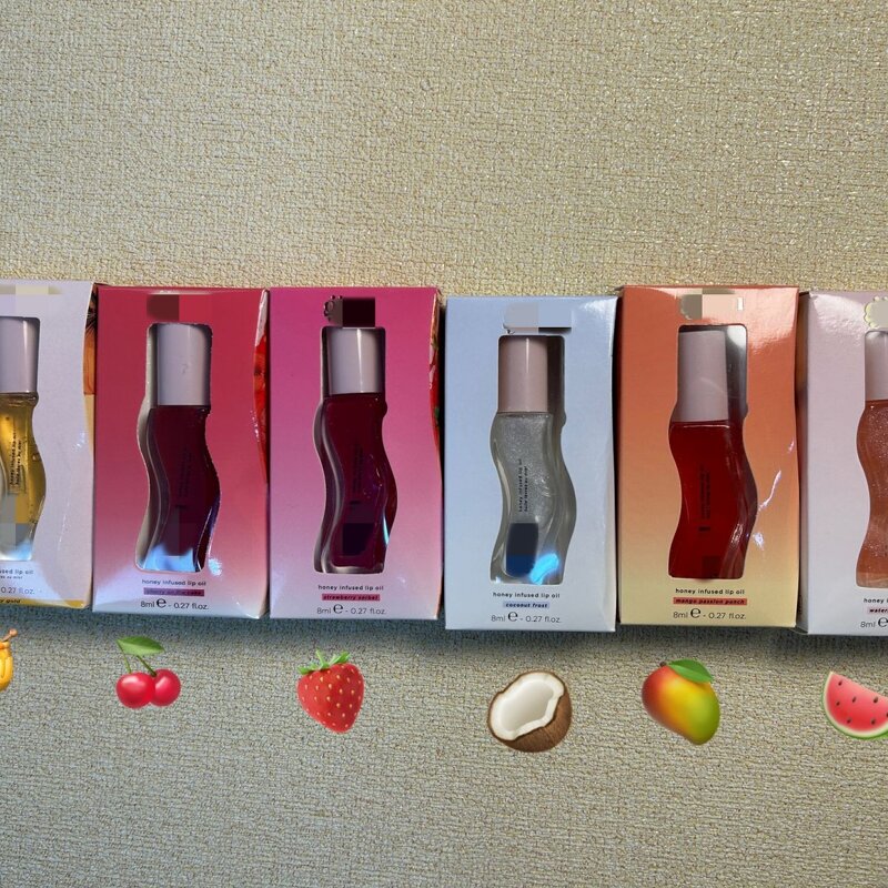 Lip Gloss Manufacturer - 12 Colors Vegan Herbal Mineral Liquid Colour Changing Waterproof Oil Stain Tinted