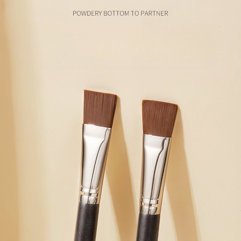 Foundation Brush Manufacturer - Flat Top for Liquid Cream Face Mask Premium Soft Synthetic Contour