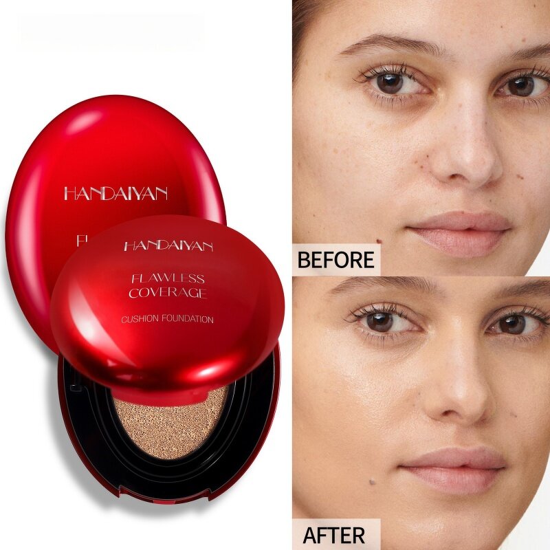 Liquid Foundation Manufacturer - Handaiyan Wholesale Makeup Concealer Waterproof Whitening Mushroom Cushion Bb