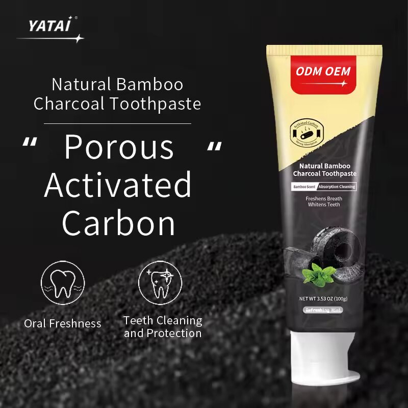Bamboo Charcoal Toothpaste Manufacturer - Private Label Natural Activated Teeth Whitening Home Use Wholesale