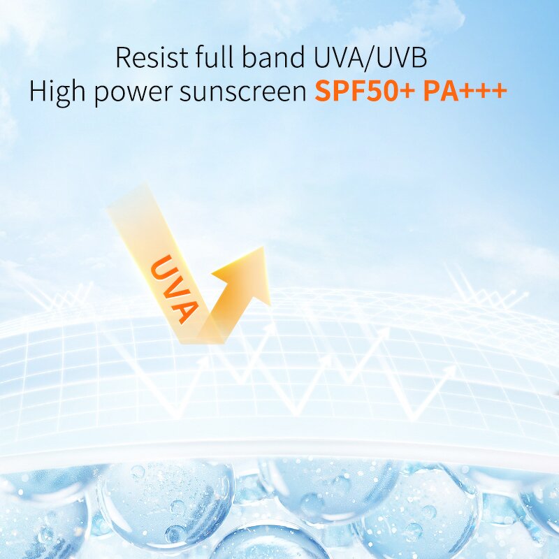 Sunscreen Spray Manufacturer - Private Label SPF 50 Wholesale Moisturizer Organic Vegan Shea Butter Green Tea Ingredients