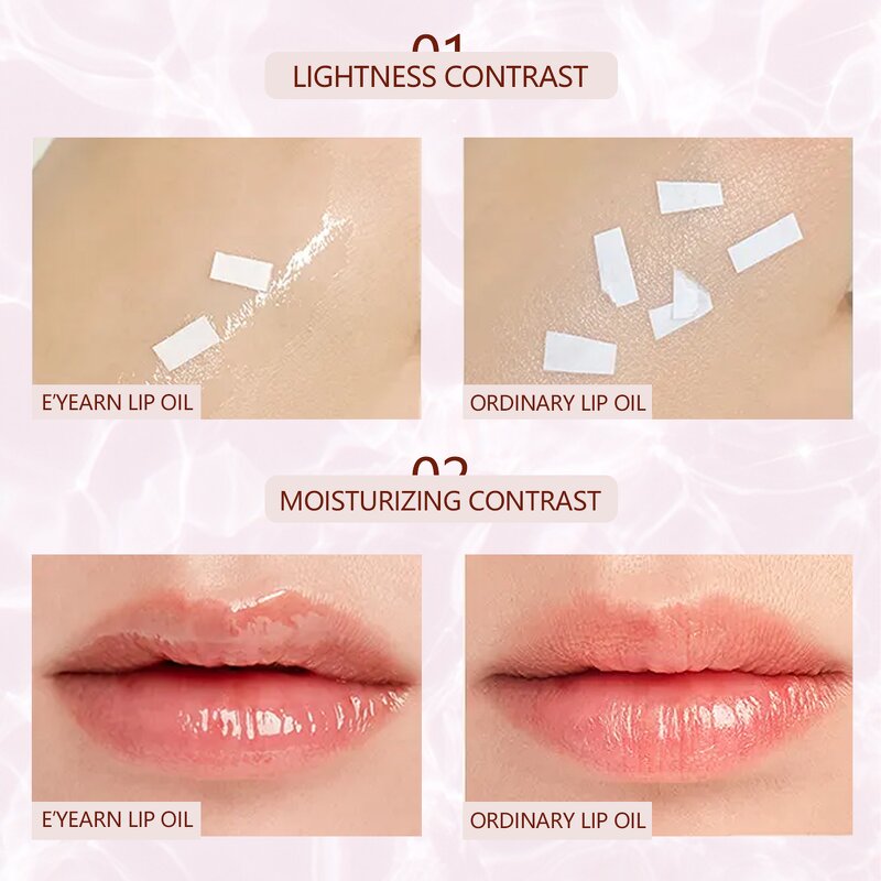 Lip Oil Manufacturer - Customizable Vegan Fruit-Tinted Moisturizing Hydrating Vitamin C Organic Lip Gloss Private Label