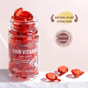 Hair Growth Oil Capsule Manufacturer - Wholesale Natural Organic Repairing Hair Vitamin Serum Human Hair Wig Care