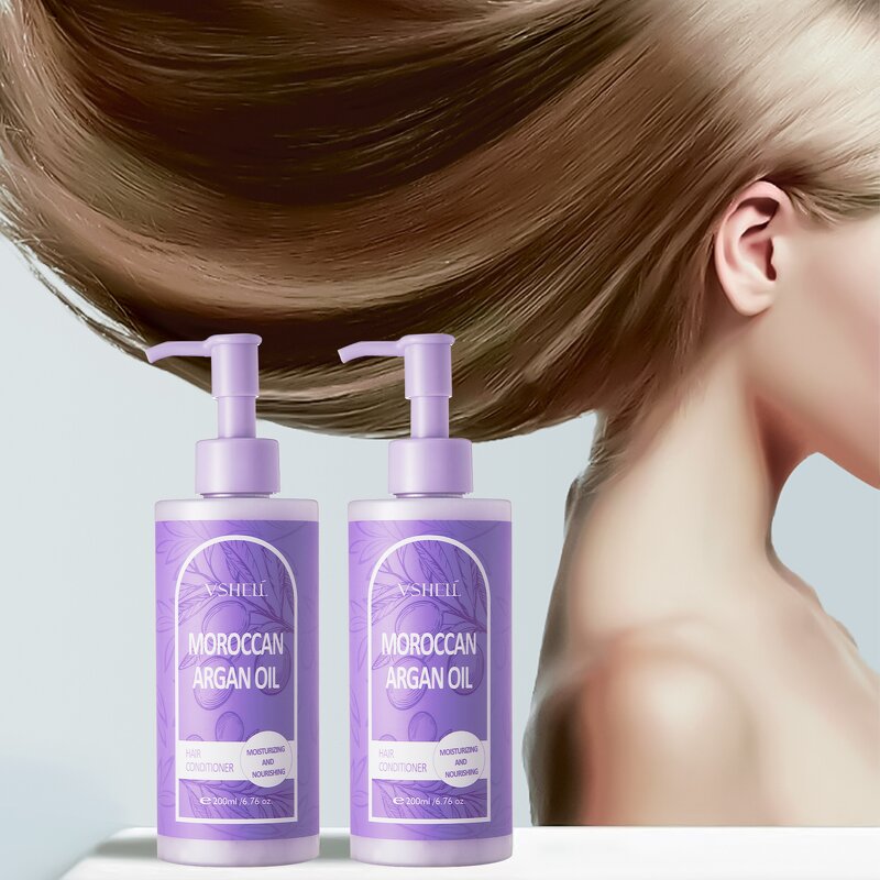 Hair Conditioner Manufacturer - Moroccan Argan Oil Leave-On Organic Herbal Formula Fine Curly Hair Nourishing Tea Tree